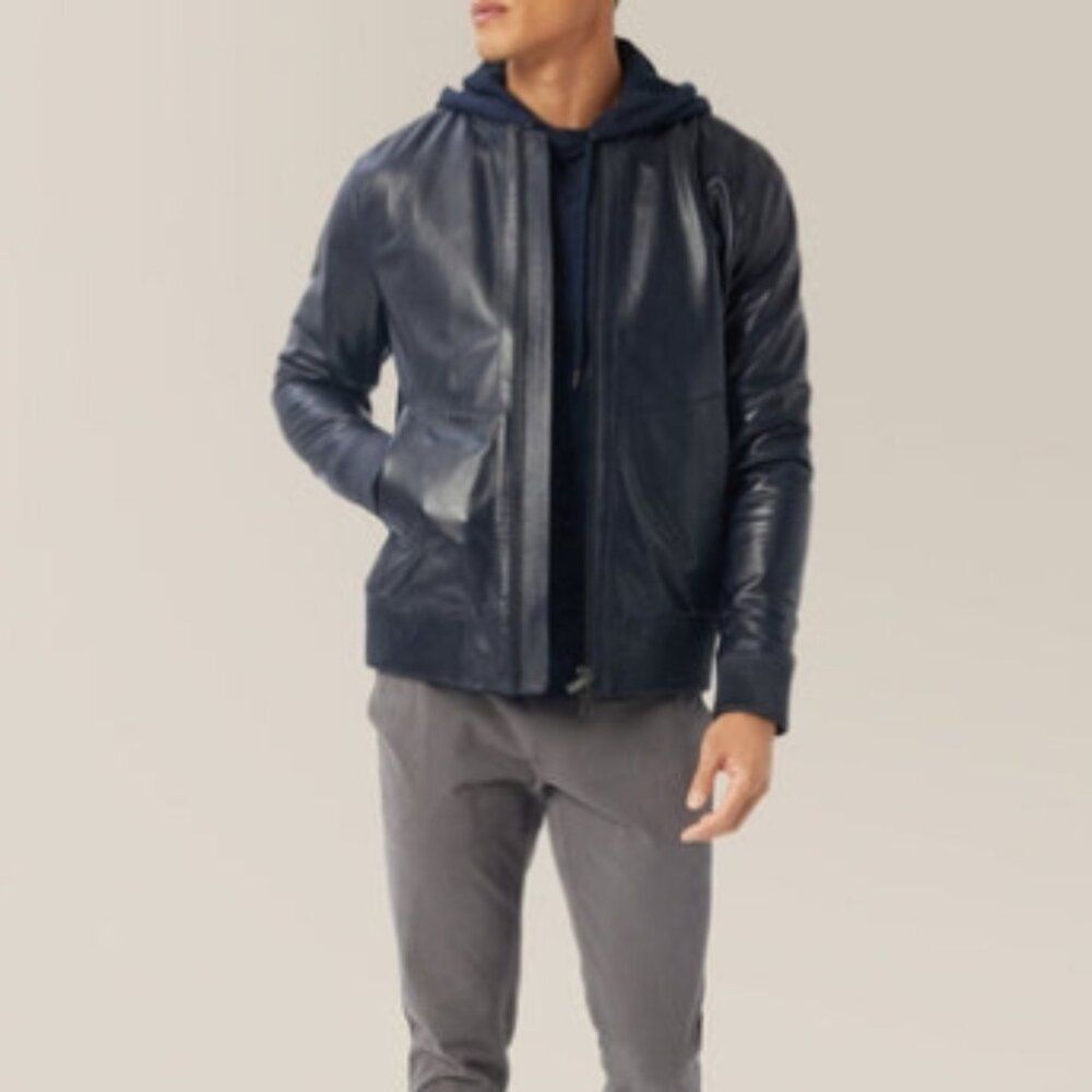 Good Man Brand Legend Hoodie Responsible Cotton in Sky Captain in L